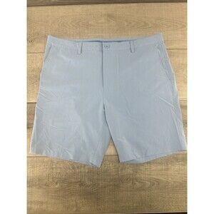 Vineyard Vines Fairway Shorts Mens 40 Blue Stretch Lightweight *Sm Imperfection